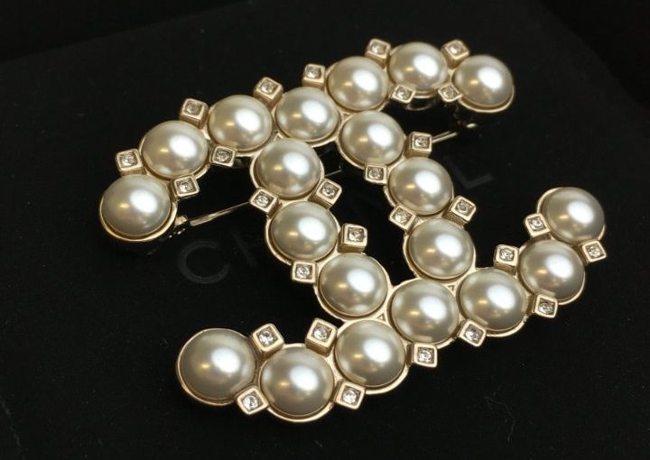 Chanel Pearl Brooch