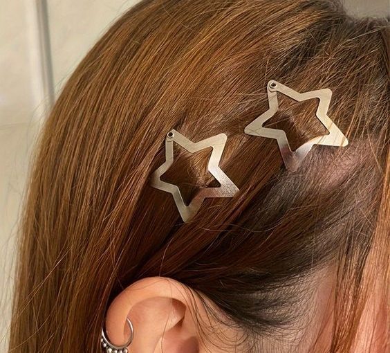 star hair clips