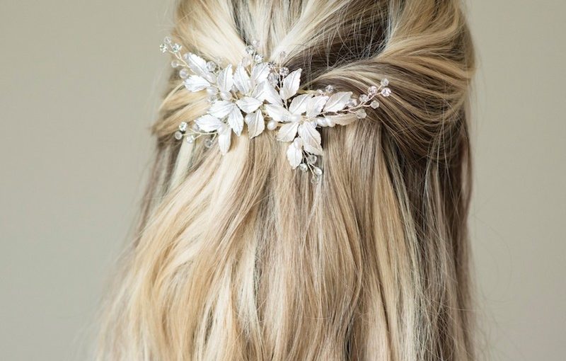 wedding hair clips