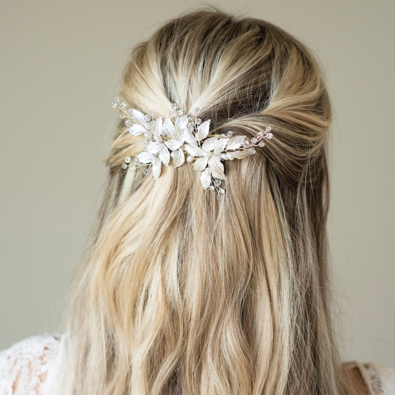 wedding hair clips