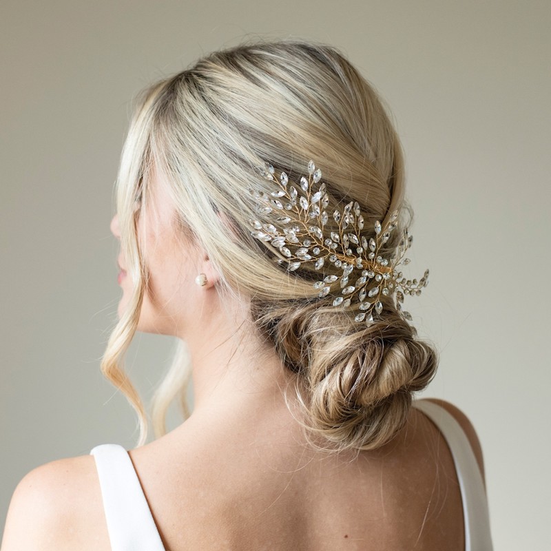 wedding hair clips